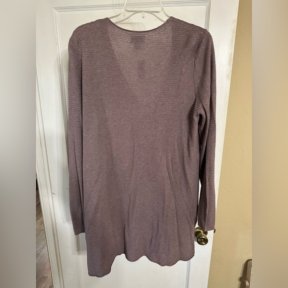 Women’s Old Navy Dusty Rose V-Neck long sleeve tunic - Picture 3 of 6